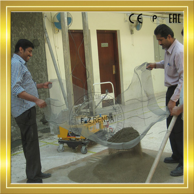 Three Phase Mortar Wall Plaster Machine , Internal Wall Cement Plaster Machine