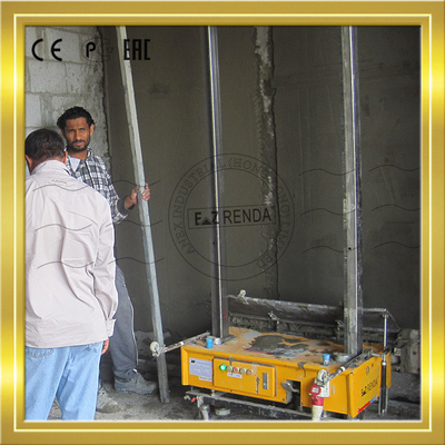 Customed Stainless Steel 304 Concrete Plastering Machine For Block Wall