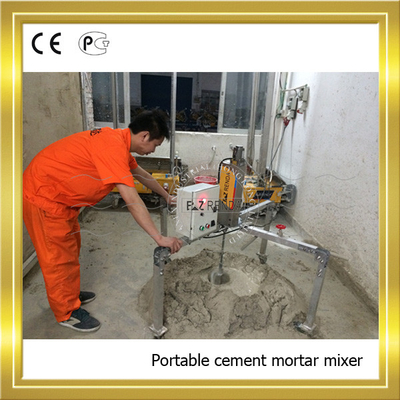 15kg Weight Foldable Portable electric Mortar Mixer For Cement Mortar