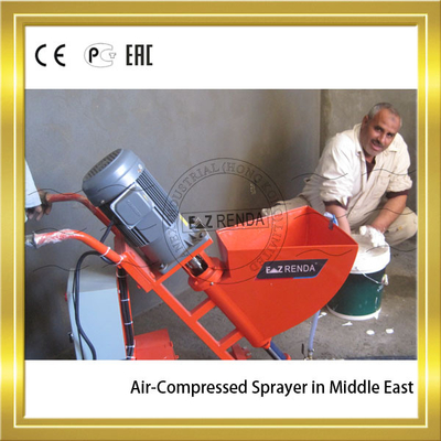 Air-compressed High Pressure Mortar Sprayer Machine With Power 2.2KW