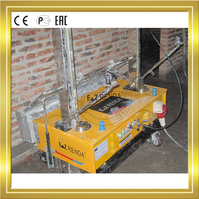 House Automatic Plaster Rendering Machine With Ready Mix For Internal Wall