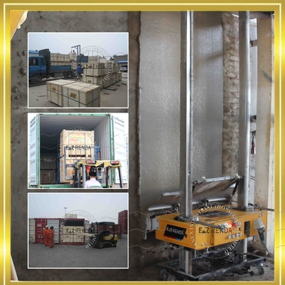 Professional Construction Wall Plastering Machine For Brick Wall Block