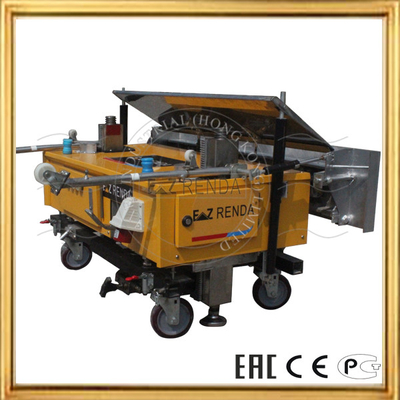 Remote Control Construction Equipment Wall Rendering Machine With Concrete Mixer