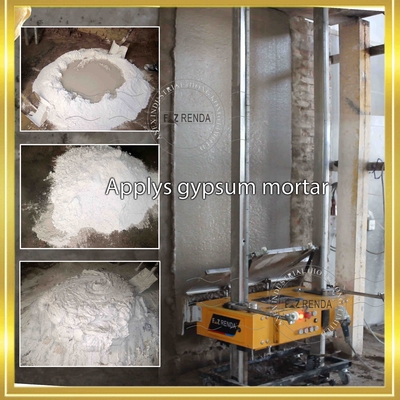 Ez Renda Gypsum Plaster Machine Adjustable Hydraulic For One Coat Plaster