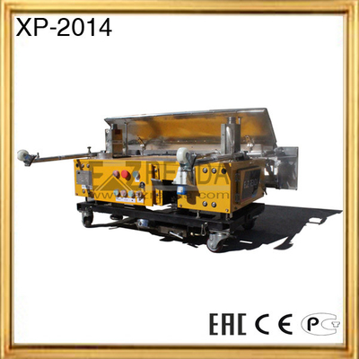 50HZ Auto Mortar Rendering Machine ,  Remote Controller Plastering Equipment