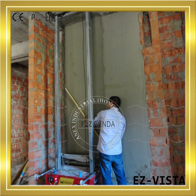 100kgs Mortar Rendering Machine brick wall For Stucco Homes