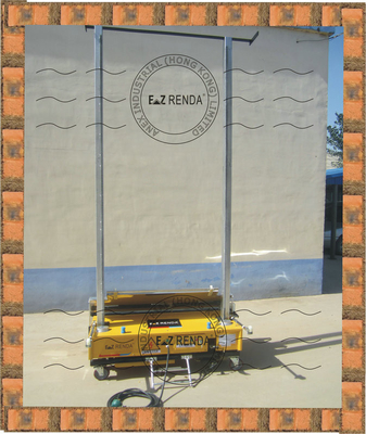 Máquina auto profesional del yeso del yeso para la pared del mortero de cal que cubre y que alisa el ² /h de 95 m