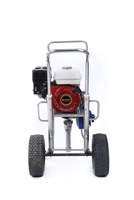 espray portátil de la gasolina 68Kgs que enyesa la máquina para la ingeniería de proyecto de la casa de la pared techo/de la fábrica