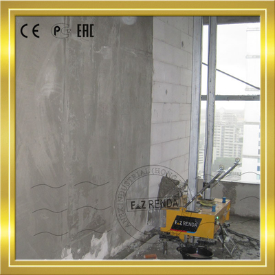 El alto mortero de la pared de la productividad rinde la máquina con el control remoto